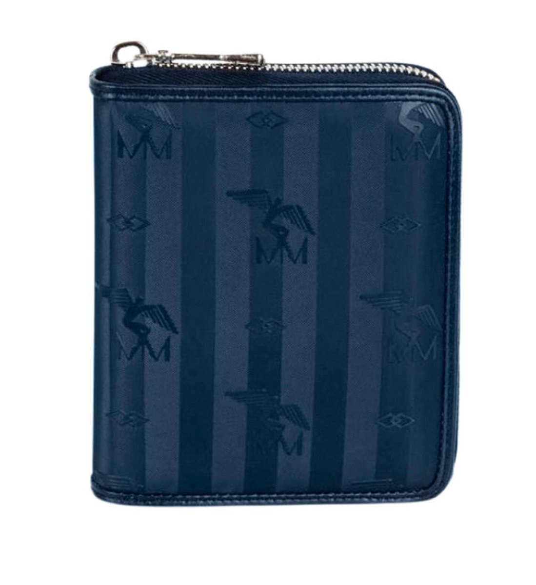 NIEDERHORN | Portemonnaie deep blau/silber – Bild 2