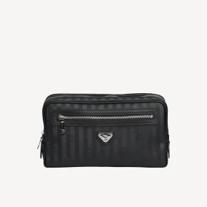 GURTEN | Necessaire classic schwarz/silber